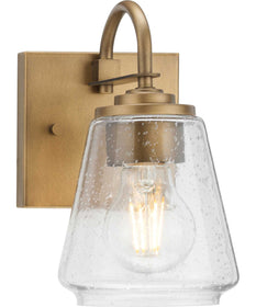 Martenne 1-Light Modern Farmhouse Vanity Light Aged Bronze