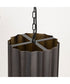 Allegra Small 1-Light Pendant Gunmetal / Gold