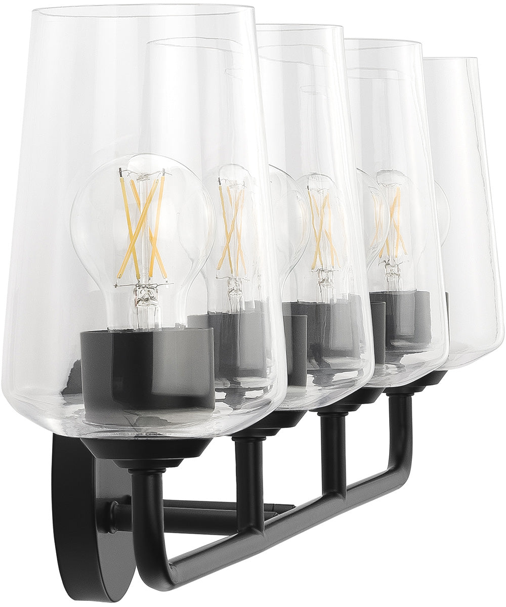 Celino 4-Light Bath & Vanity Black