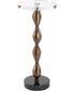 Remolino Bronze Drink Table