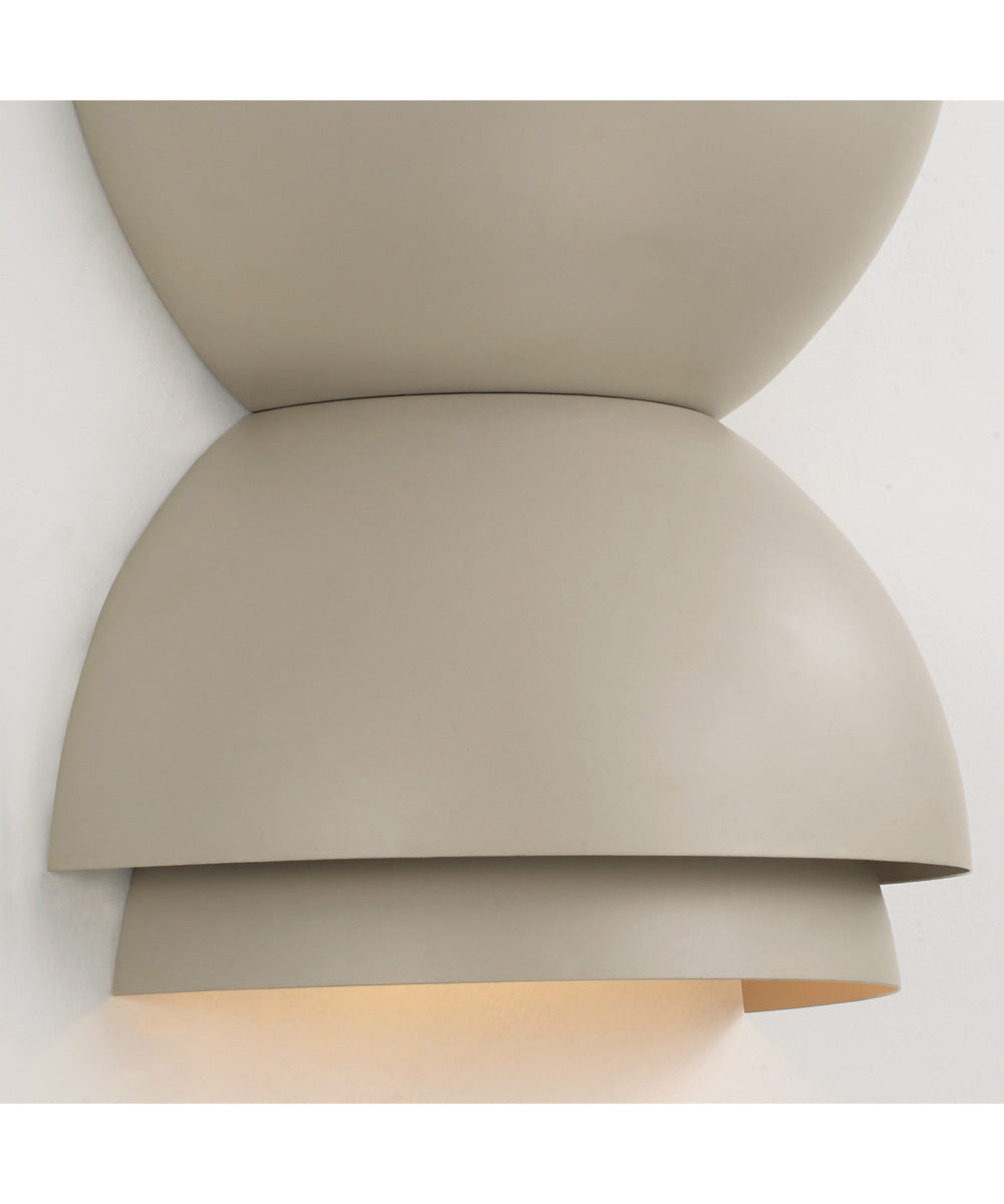 Jensen 2-Light Sconce Taupe