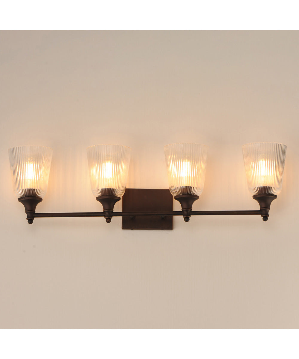 Julip 4-Light Bath Vanity Dark Bronze
