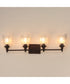 Julip 4-Light Bath Vanity Dark Bronze