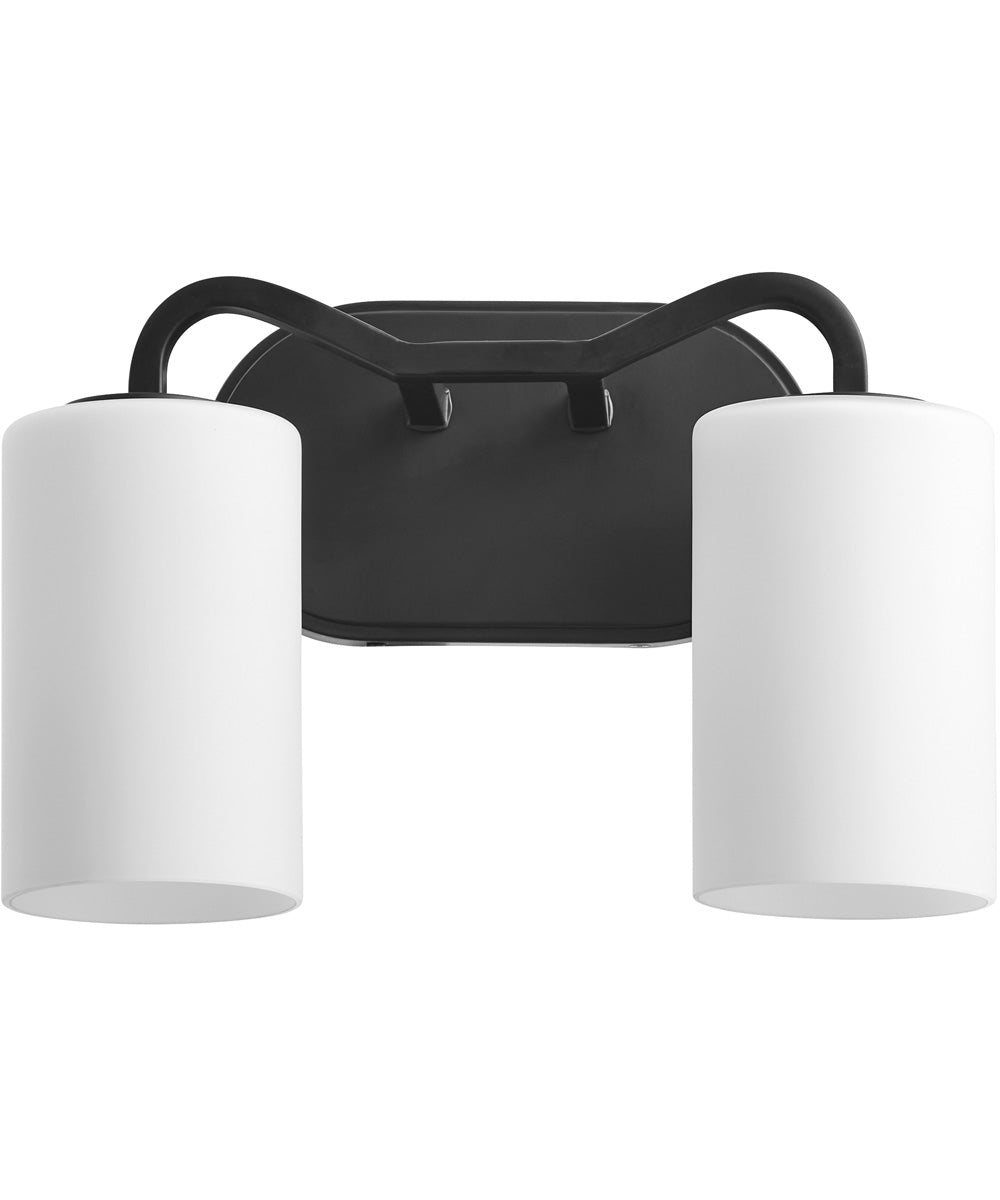 Rutherford 2-light Bath Vanity Light Matte Black