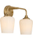 Raymond Wall Mount Light Fixture Aged Brass