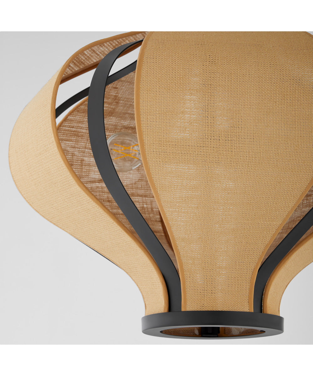 Monroe 3-light Pendant Matte Black