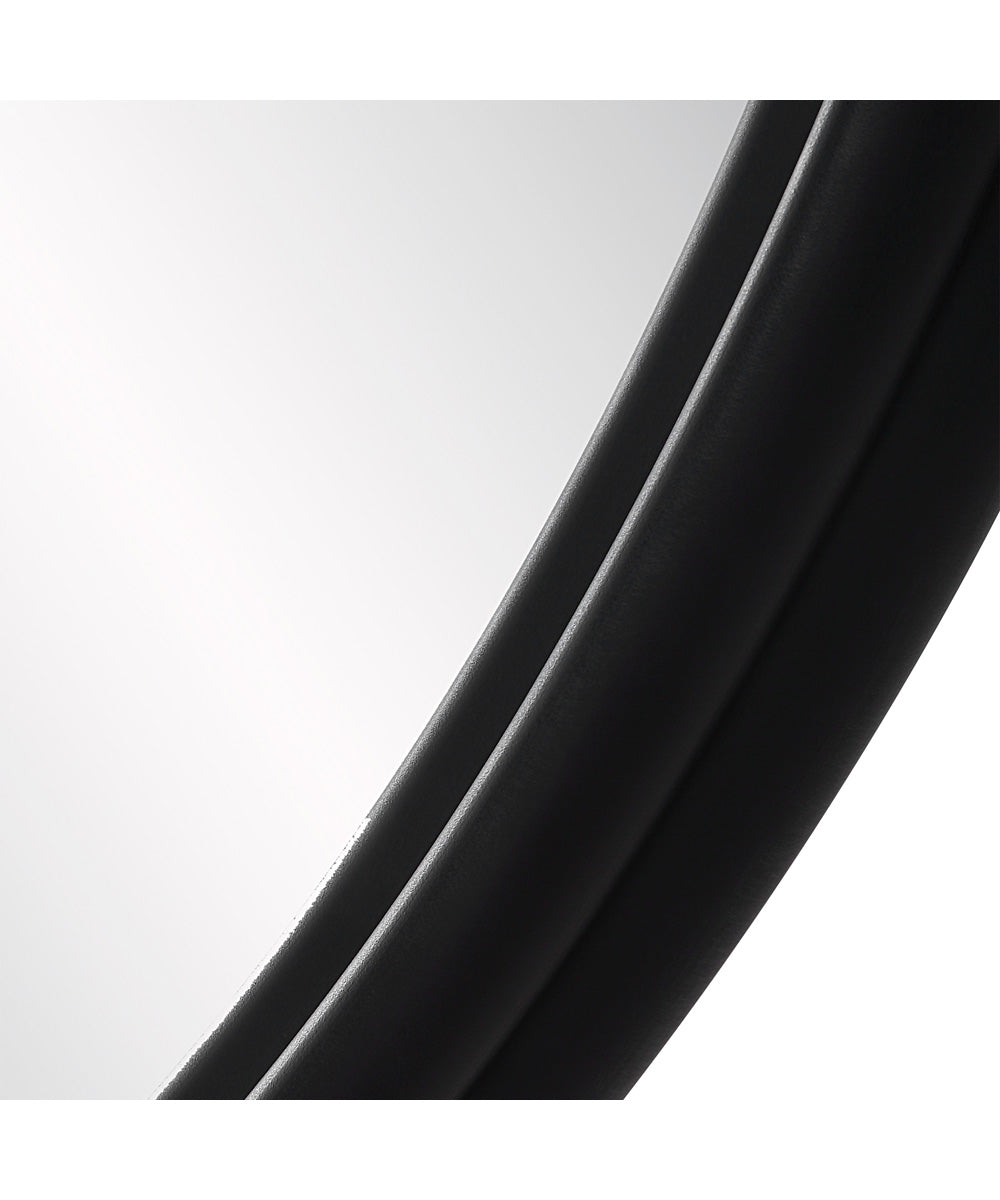 32x32" Wall Mirror Matte Black