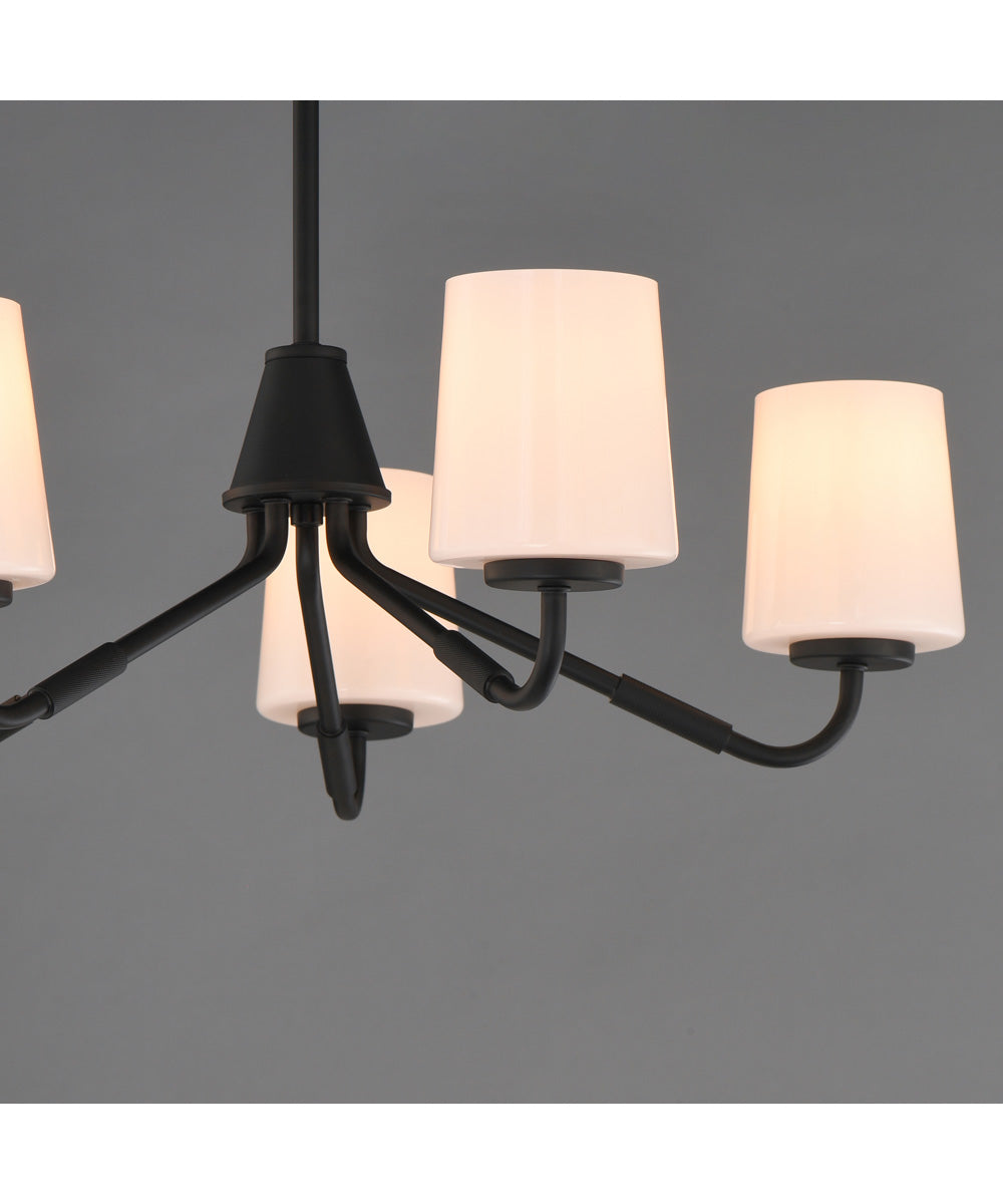 Durham 5-Light Chandelier Black