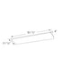 52"W Cloud 1-Light Integrated LED Light LightStrip Puff Light Fixture by RP Lighting