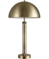 All Metal Table Lamp with Dome Metal Shade
