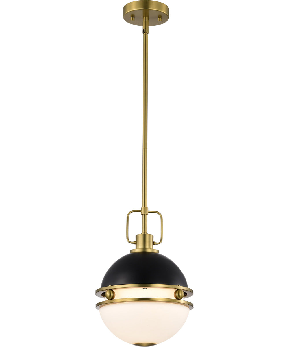 Everton 1-Light Pendant Matte Black