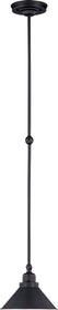9"W Bridgeview 1-Light Pendant Mission Dust Bronze