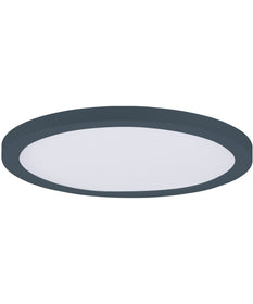 Chip 9 inch 18W RD LED Flush Mount 3000K Black