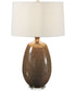 Vinson Glossy Brown Table Lamp