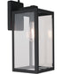Harris 1-Light Outdoor Lighting Textured Black