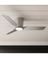 Rynn 48-in. 3-Blade Flush Mount Modern LED Ceiling Fan Brushed Nickel