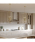 Reines 4-Light Foyer Pendant Brushed Gold
