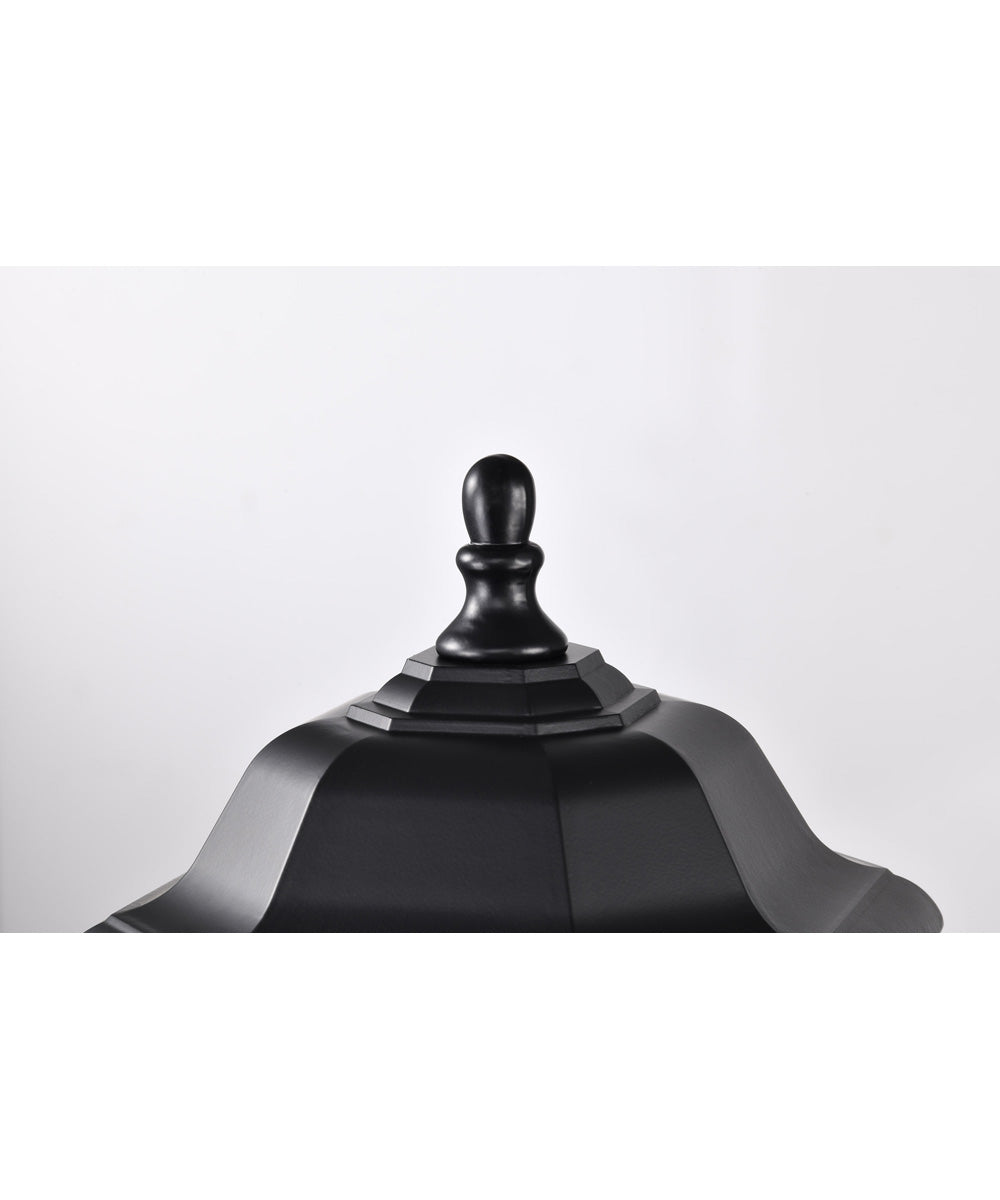 Hopkins 1-Light Outdoor Matte Black