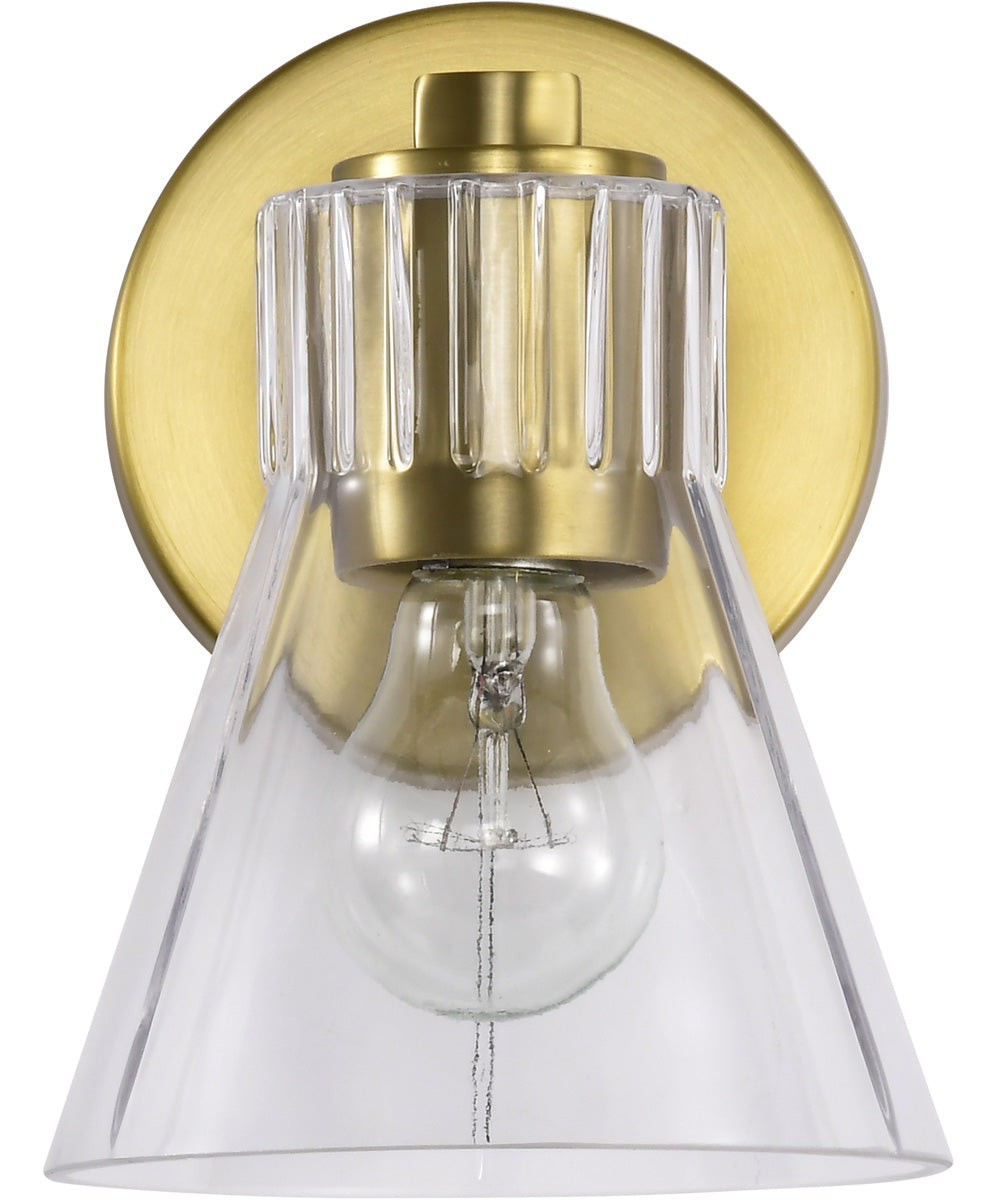 Gianna 1-Light Vanity & Wall Vintage Brass