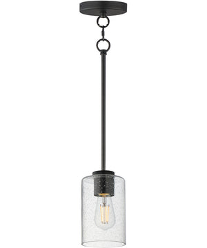 Livingston Single Pendant Black