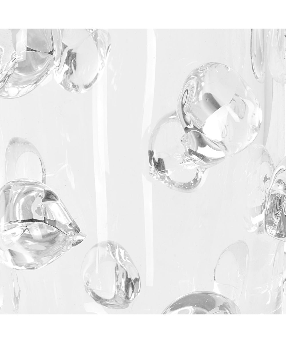 Aura Clear Glass Vase