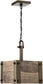 11"W Winchester 1-Light Pendant Bronze