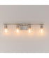 Geode 4-Light Bath Vanity Satin Nickel