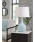 Rylanton Glass Table Lamp Aqua