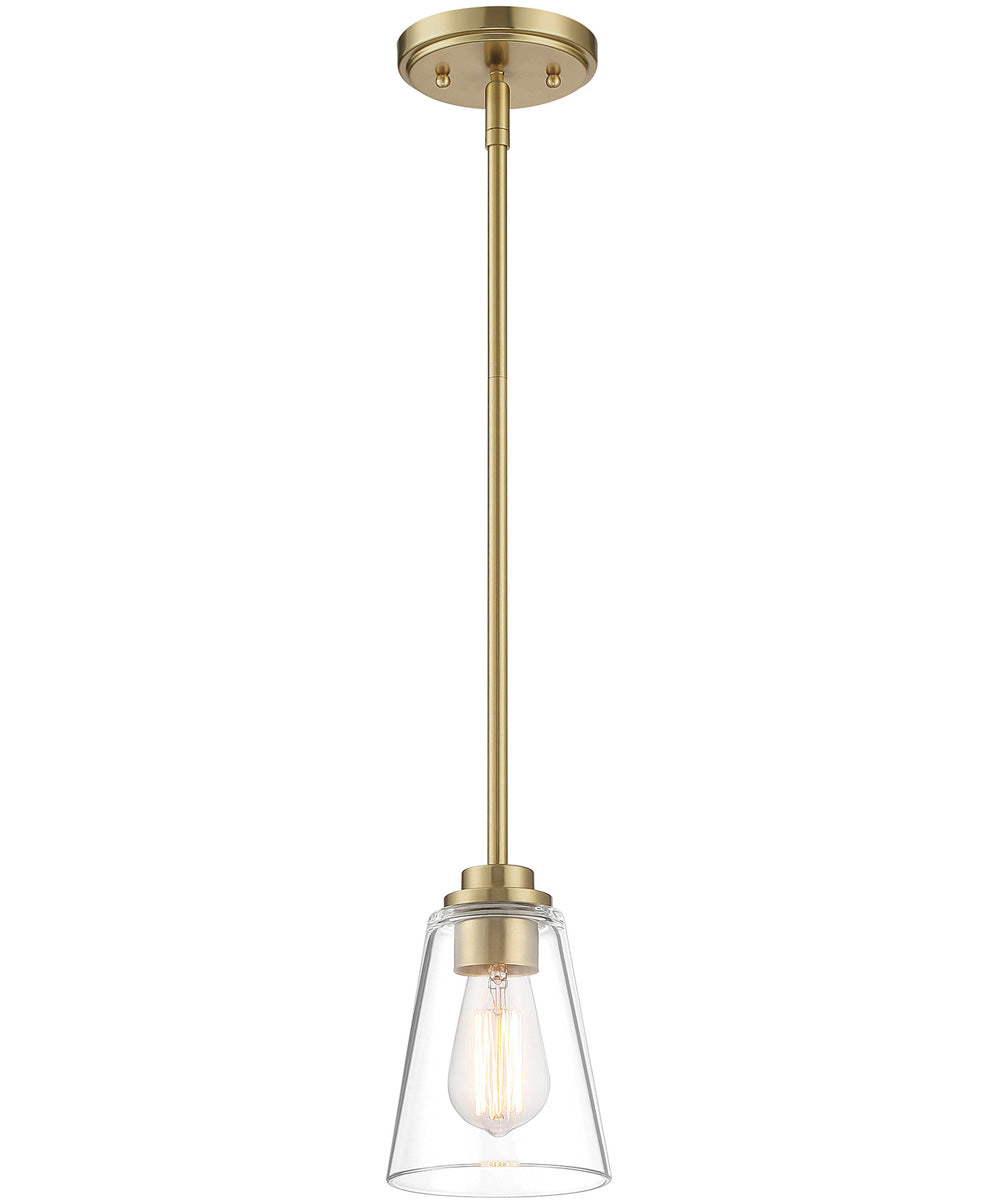 Westin 1 Light Pendant Brushed Gold