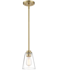 Westin 1 Light Pendant Brushed Gold