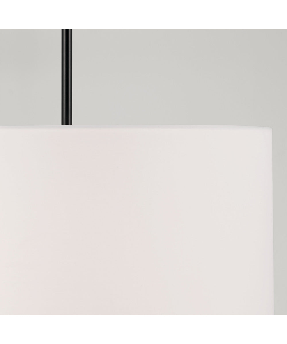 Alan 3-Light Pendant Matte Black