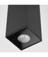 Culvert 7.5 inch LED Outdoor Flush Mount Black