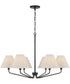 Chadwick 6-Light Chandelier Espresso