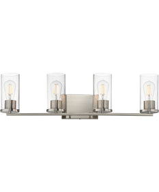 Livingston 4-Light Bath Vanity Satin Nickel