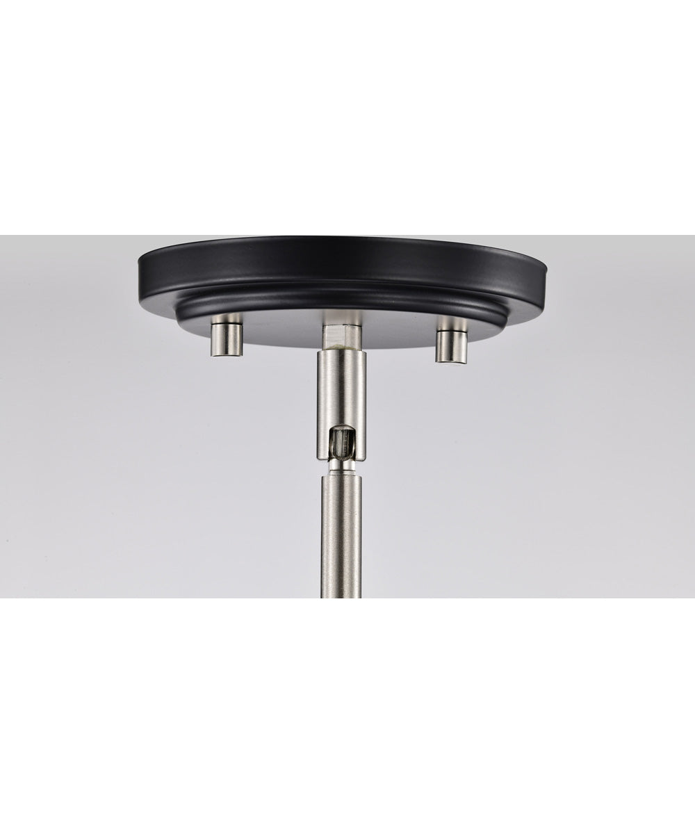 Admiral 1-Light Pendant Matte Black