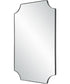 20x32" Wall Mirror in Satin Black