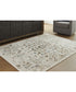 Jossler Medium Rug Ivory/Brown/Teal