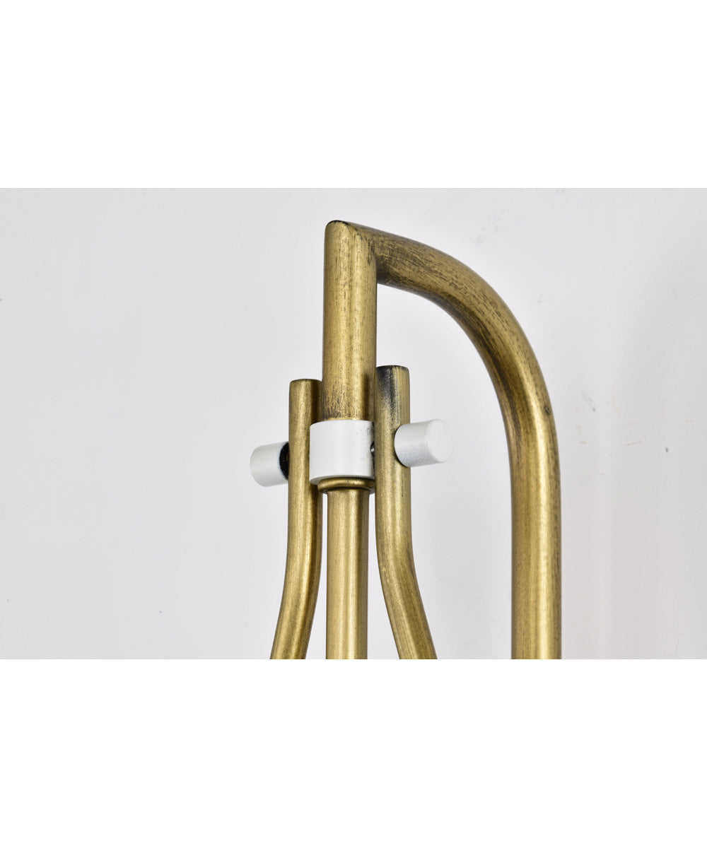 Admiral 1-Light Vanity & Wall Matte White