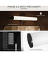 Phase 6.2 24 in. 5CCT Integrated LED Linear Vanity Light Black