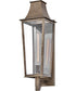Georgetown Coastal Elements  Coastal Elements 1-Light Large Wall Mount Lantern in Burnished Bronze