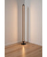 Cameron 1-Light Lighting Flat Black/Walnut