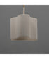Corsica 1-Light Pendant Natural Aged Brass