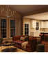 Jheni 1-Light Pendant with Clear Glass Shade Brushed Nickel