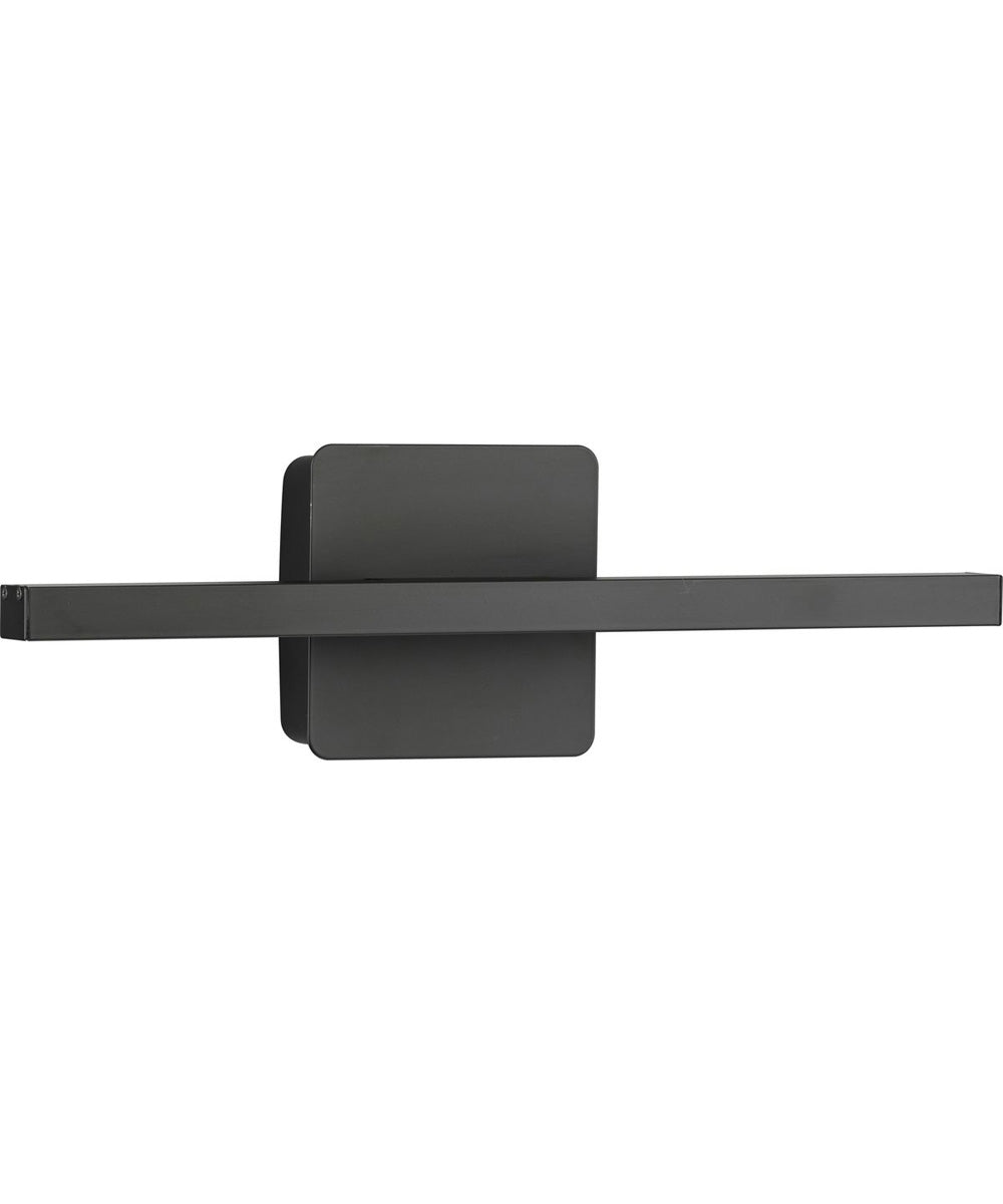 Phase 5 16 in. Slim Modern 3CCT Integrated LED Linear Vanity Light Matte Black