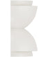 Jensen 2-Light Sconce Matte White