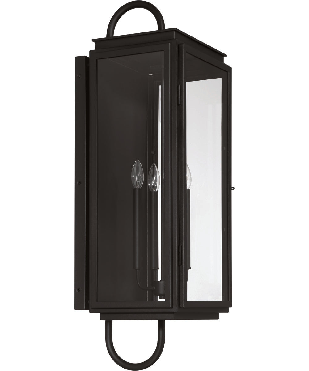 Irving 4-Light Outdoor Lighting Textured Black
