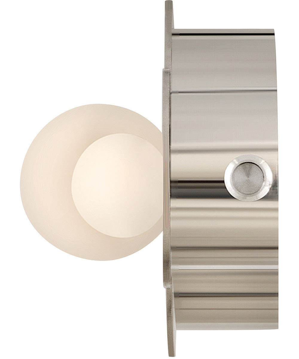 Rhea LED-Light Small LED Vanity in Polished Nickel