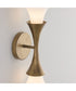 Nola 2-Light Sconce Mystic Luster