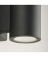 3" Wall Mount Downlight Cylinder Black