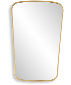 22x34" Wall Mirror with Gold Leaf